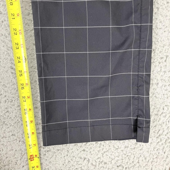 Nike Golf Pants Mens 34x32 Windowpane Tour Performance Dri-FIT Flat Front - Picture 6 of 7